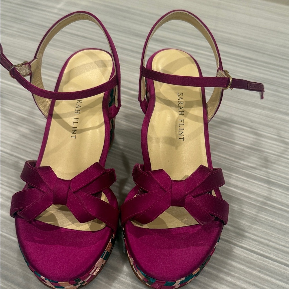 Sarah Flint Women's Fuchsia Sandals